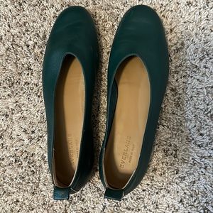 Everlane Italian Leather Day Glove - Emerald Green